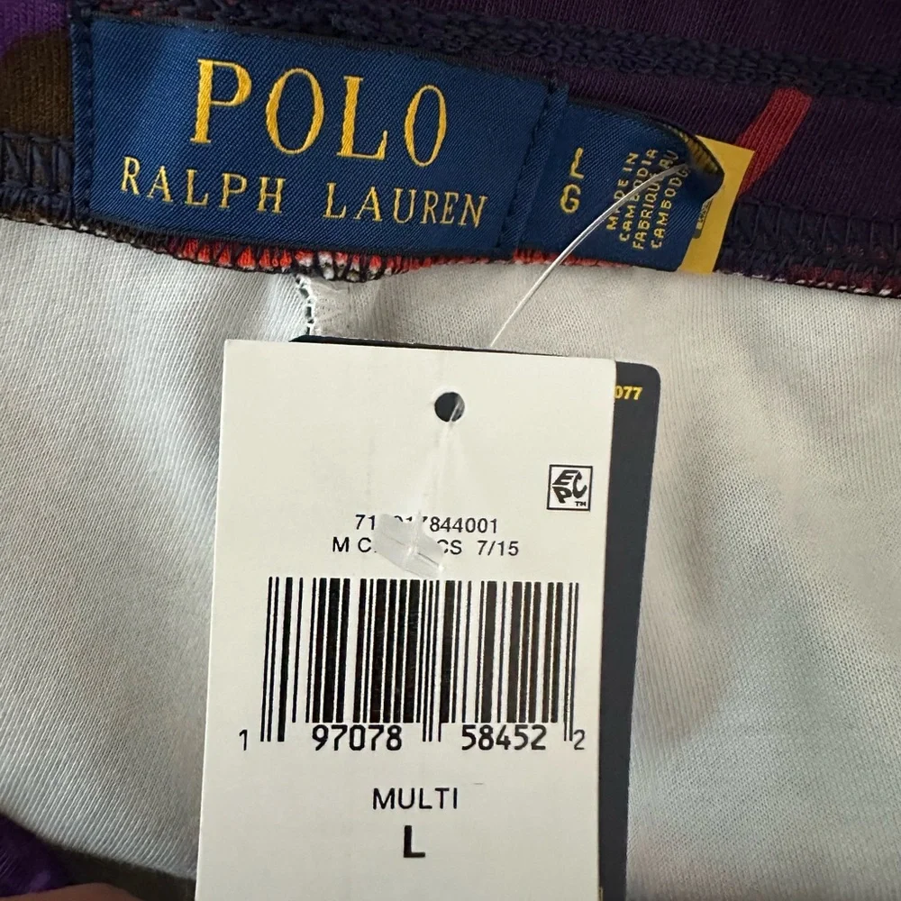 Polo Ralph Lauren Pony Camo All Over Print Spectre Knit Jogger Pants Size Large